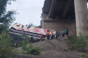 Jammu bus plunges into gorge, killing 10