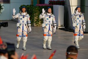 Launch of China's Shenzhou-16 mission